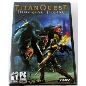 Expansion Pack for Titan Quest: Immortal Throne PC 2007 New Sealed Game